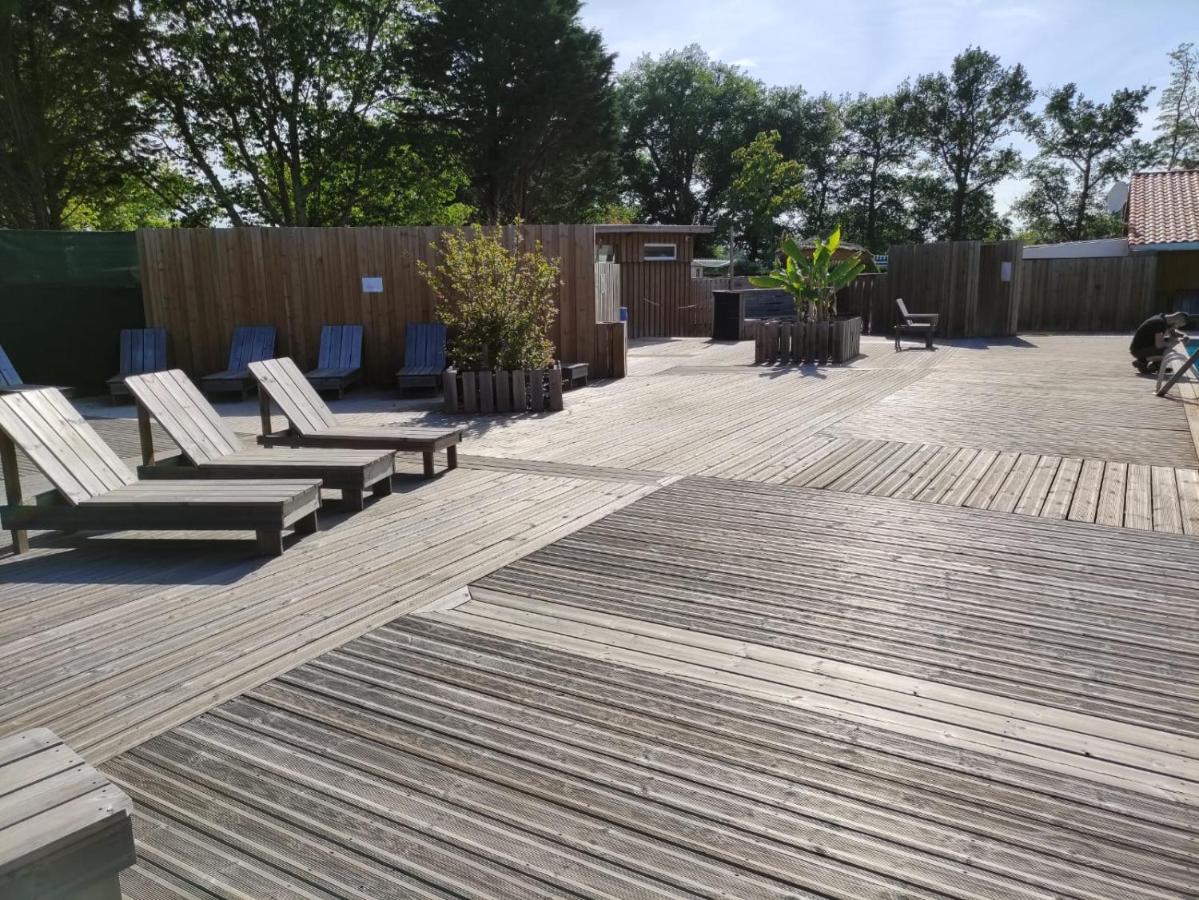 Mobil 4 Couchages Campingplatz Mimizan